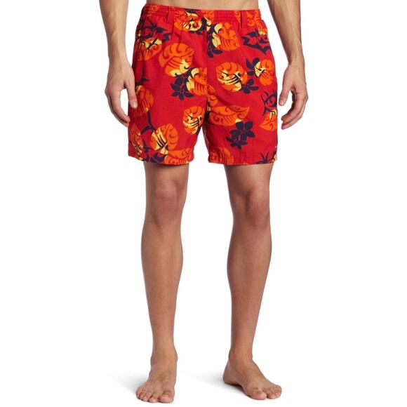 Columbia Men's Backcast Printed Omni-Shade Swim Shorts NWT - Picture 1 of 8